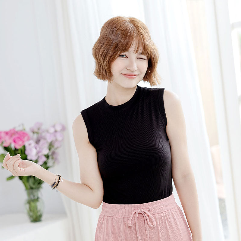 💖新品上架【梨花瑪雅】實拍選品氣質百搭圓領完美包覆羅紋背心