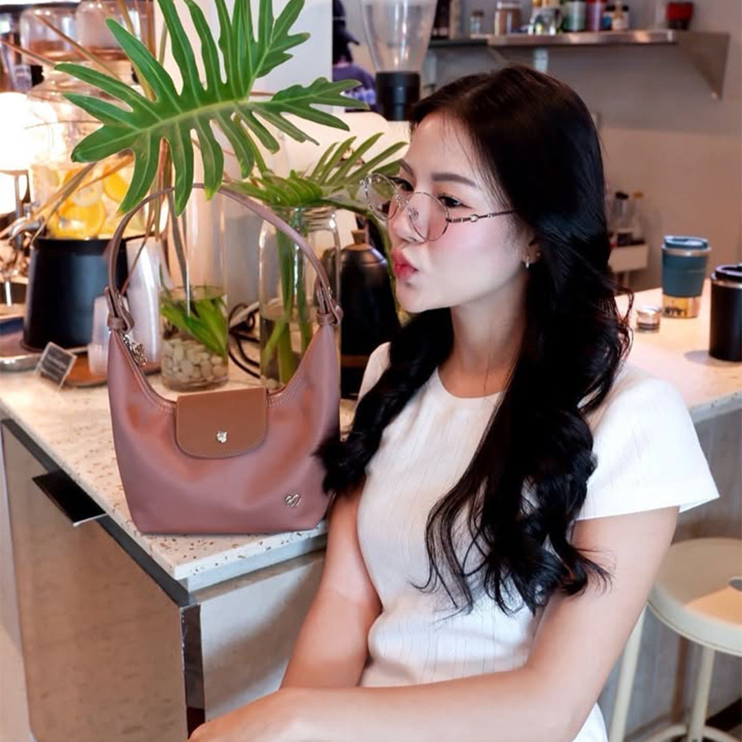 🆕新品上架 IG抖音爆款💕MO-YA😧泰國設計師品牌PONYTWENTYEIGHT法式優雅手提肩斜背包👜百搭時尚
