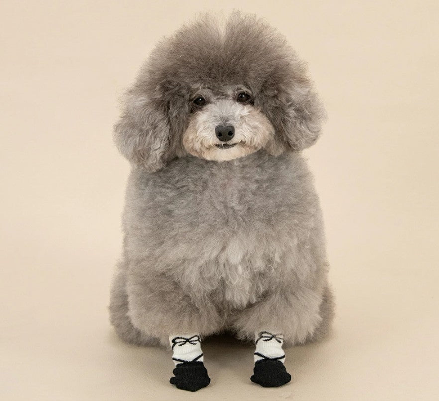 新品上架【梨花娘總代理】🐾日本品牌Solgra 漫步小云朵 | 寵物防護軟鞋襪 (3款)