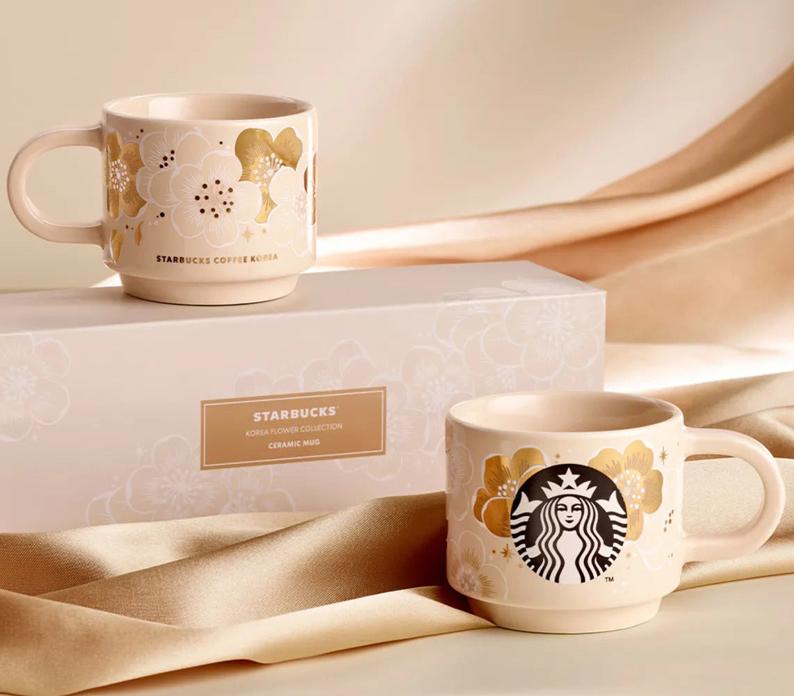 🆕新品上架【梨花娘】💜 韓國限定|STARBUCKS 白梨花 Blossom 雙入濃縮咖啡杯組