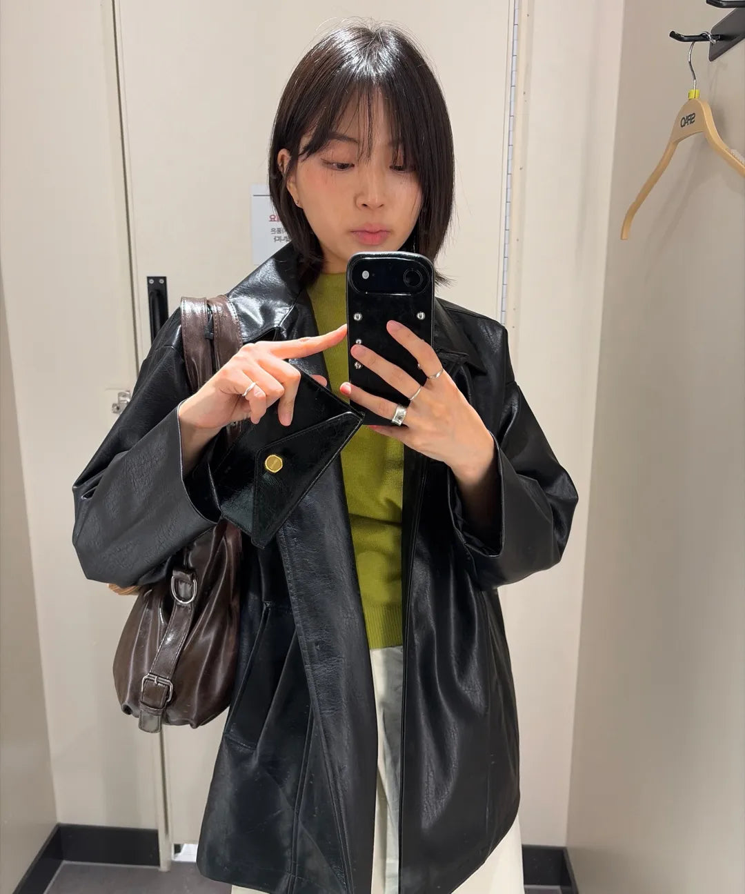 🆕新品上架【梨花娘】🔥韓國品牌TOAMO Bella Slim Long Wallet 韓國製牛皮薄型長夾|韓系光澤皮革長夾