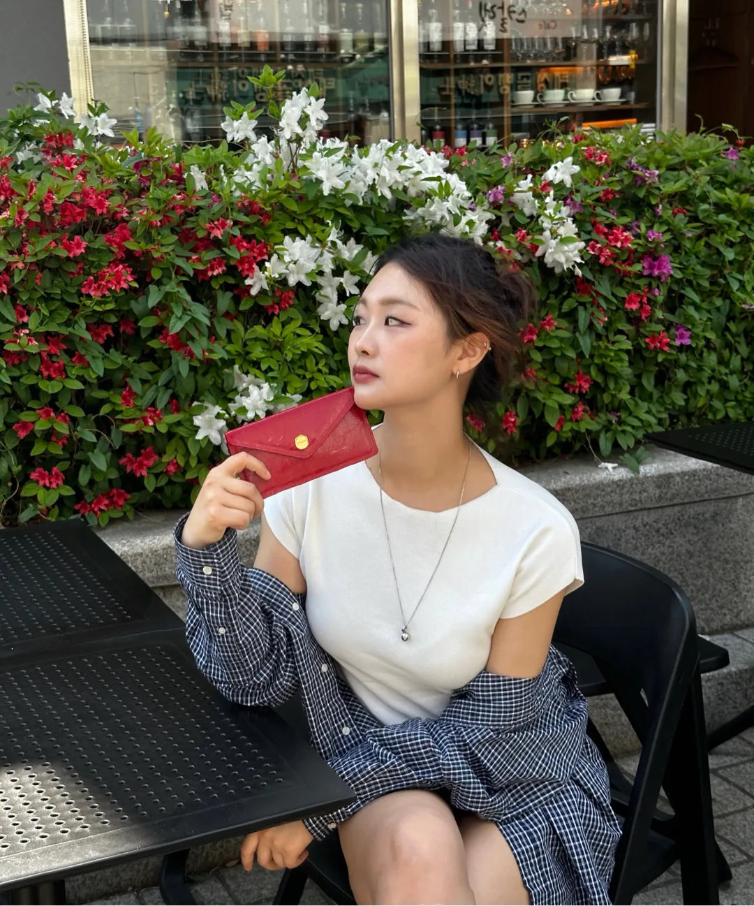 🆕新品上架【梨花娘】🔥韓國品牌TOAMO Bella Slim Long Wallet 韓國製牛皮薄型長夾|韓系光澤皮革長夾