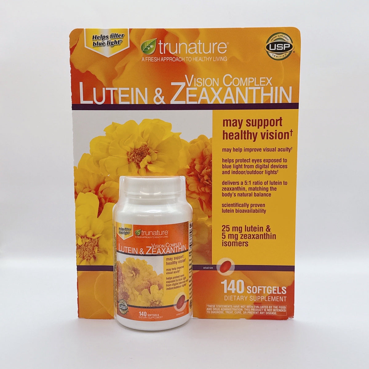 新品上架💖原卡紙裝🔜 美國好市多 costco Trunature Lutein & Zeaxanthin 葉黃素 140顆裝(超MINI好吞)