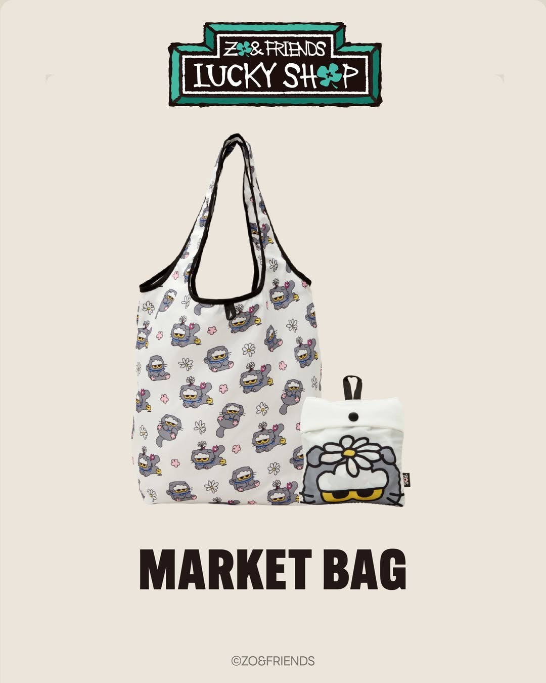 ๐โโฌๆฐๅไธๆถใๆขจ่ฑๅจใ๐ฅ้ๅ ZOA Friends ็ฐ่ฒ Lucky Shop ้้ๆถ่็ณปๅ๏ฝG-Dragon ๆ่ฒๅจ้