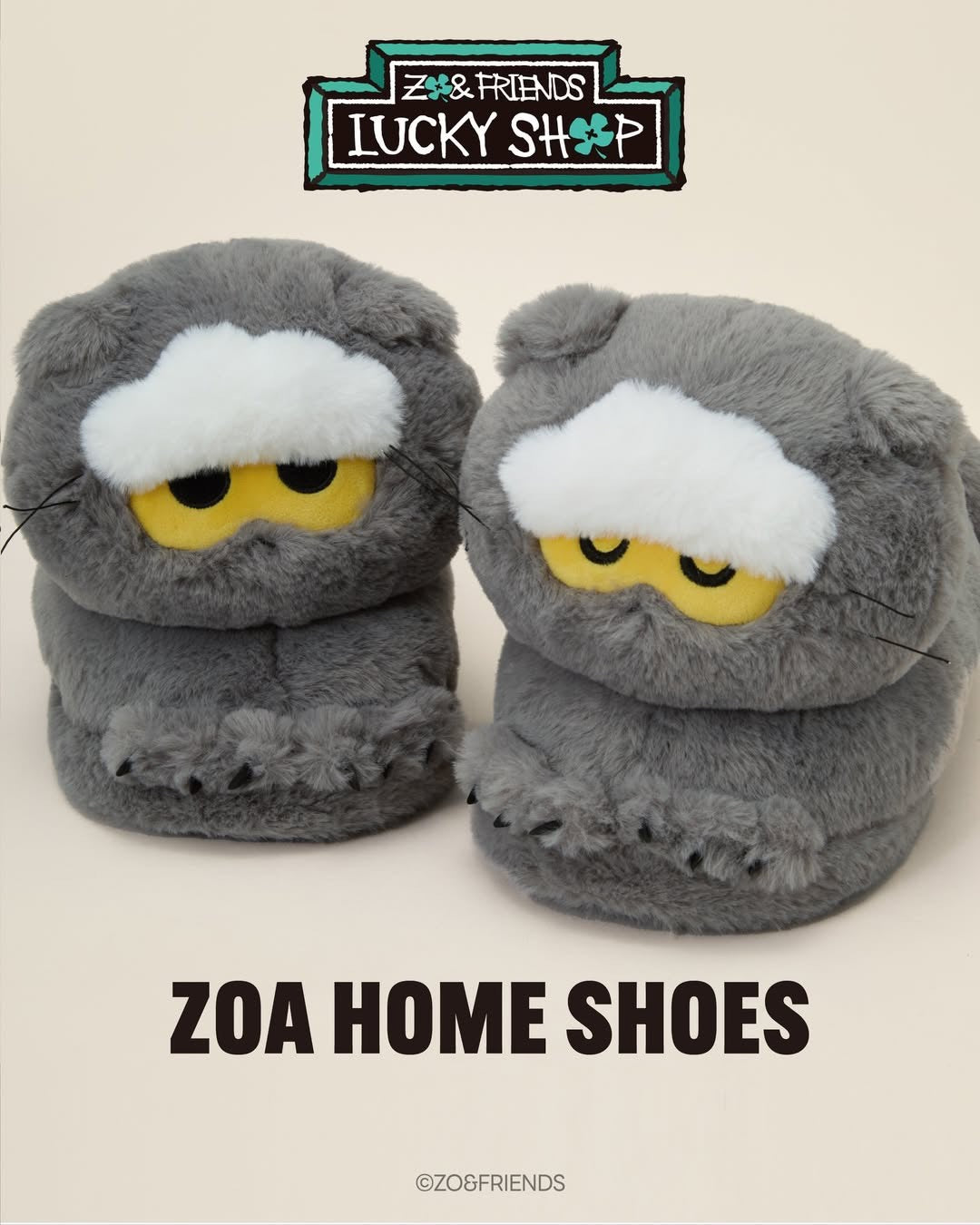 ๐โโฌๆฐๅไธๆถใๆขจ่ฑๅจใ๐ฅ้ๅ ZOA Friends ็ฐ่ฒ Lucky Shop ้้ๆถ่็ณปๅ๏ฝG-Dragon ๆ่ฒๅจ้