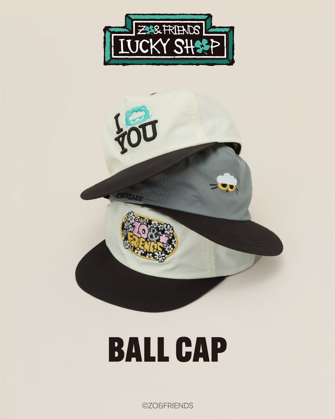 ๐โโฌๆฐๅไธๆถใๆขจ่ฑๅจใ๐ฅ้ๅ ZOA Friends ็ฐ่ฒ Lucky Shop ้้ๆถ่็ณปๅ๏ฝG-Dragon ๆ่ฒๅจ้