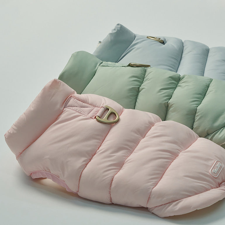 🔥新品上架【梨花娘總代理】🐈⬛BAILEY 超輕薄保暖防風腰部可調節兩面可穿搭羽絨棉寵物服(帽子另購3色) 聖誕禮物
