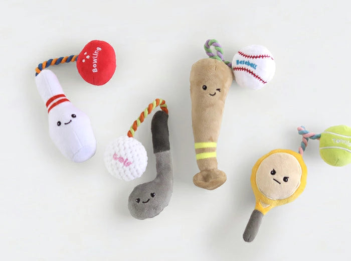 新品上架【梨花娘總代理】🐾日本品牌Solgra 運動萌趣啾啾繩結玩具 🐶(4款)