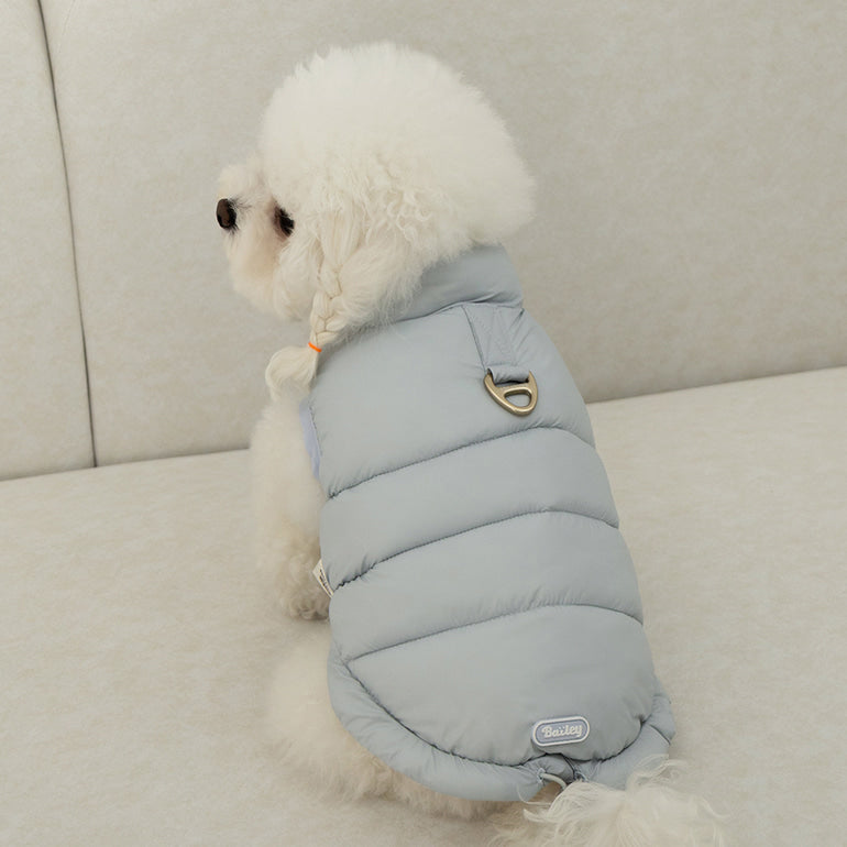 🔥新品上架【梨花娘總代理】🐈⬛BAILEY 超輕薄保暖防風腰部可調節兩面可穿搭羽絨棉寵物服(帽子另購3色) 聖誕禮物