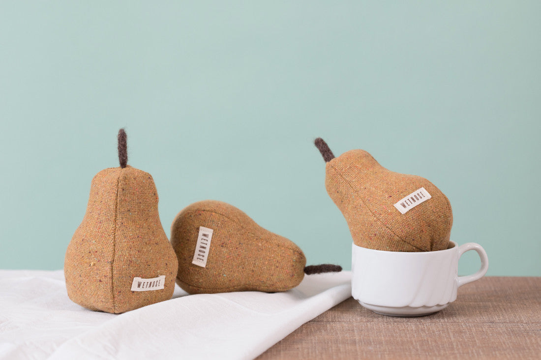 🆕新品上架【梨花娘】韓國釜山高端品牌 WETNOSE PEAR 西洋梨寵物玩具|貓咪木天蓼款|狗狗鈴鐺款 (手工製作,等待期約10~15天)