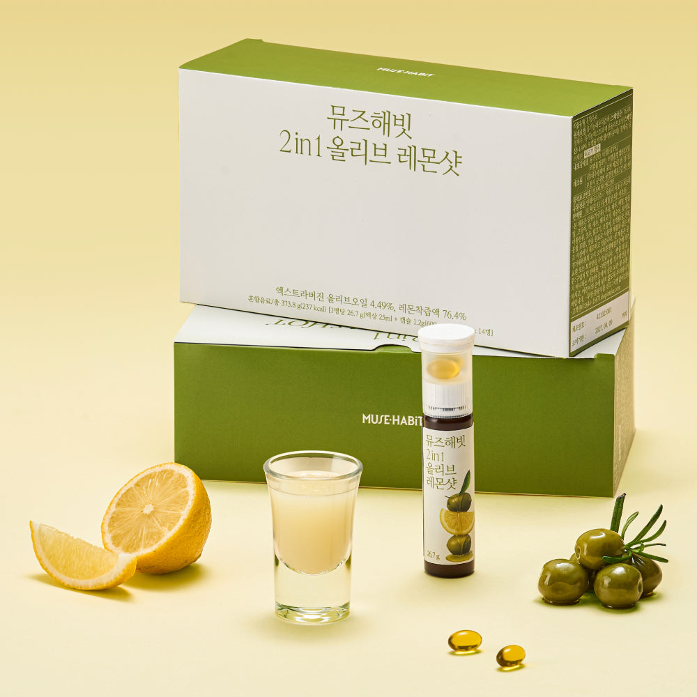 🆕新品上架【梨花娘】檸檬與初榨橄欖油二合一早晨健康飲100ml最新養生組合 (預購，到貨期約2週)