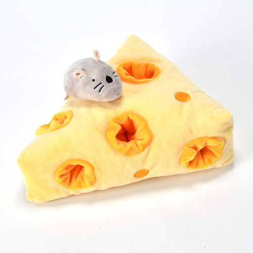 🌸新品上架【梨花娘總代理】🐾日本品牌Solgra🧀起司兩隻鼠鼠捉迷藏｜藏食嗅聞益智寵物玩具組