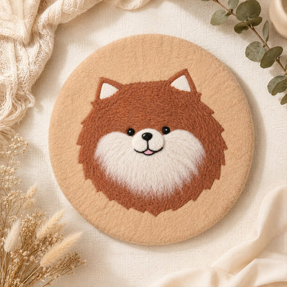 💕新品上架【梨花娘總代理】LIHUA MAYA｜獨家設計100%紐西蘭羊毛手工萌犬造型椅墊