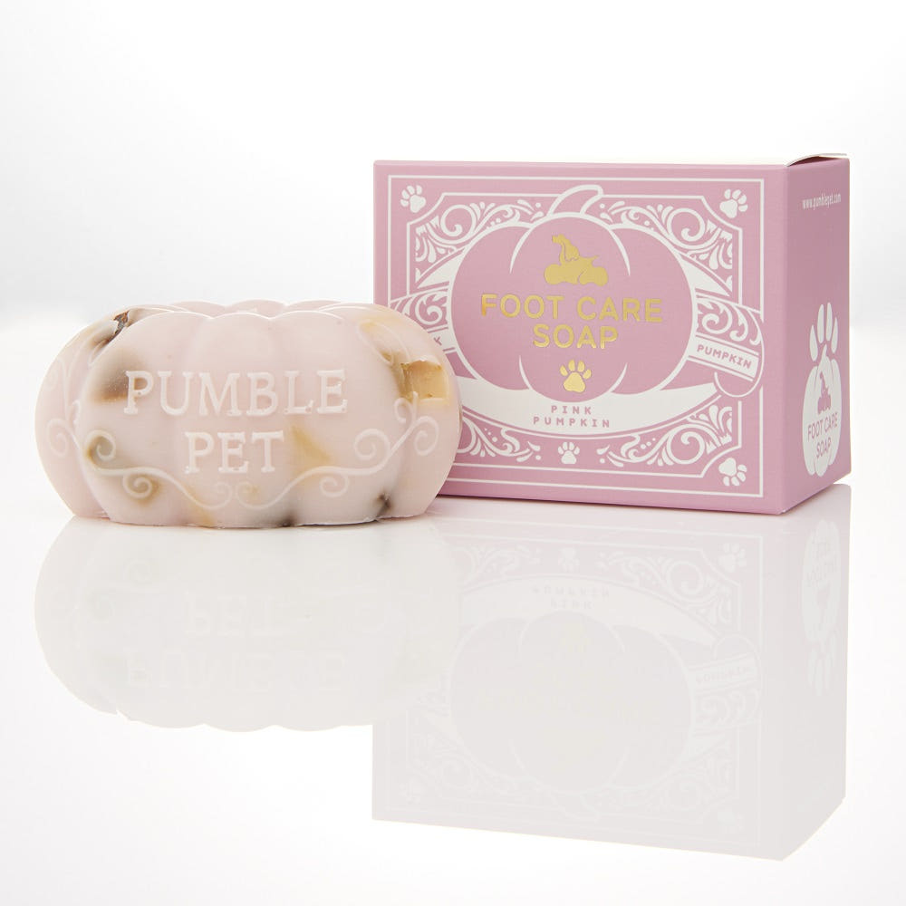 💜新品上架【梨花娘總代理】🫧韓國PUMBLEPET 🌿手工天然精油南瓜造型舒敏除臭足部清潔皂(犬貓適用)