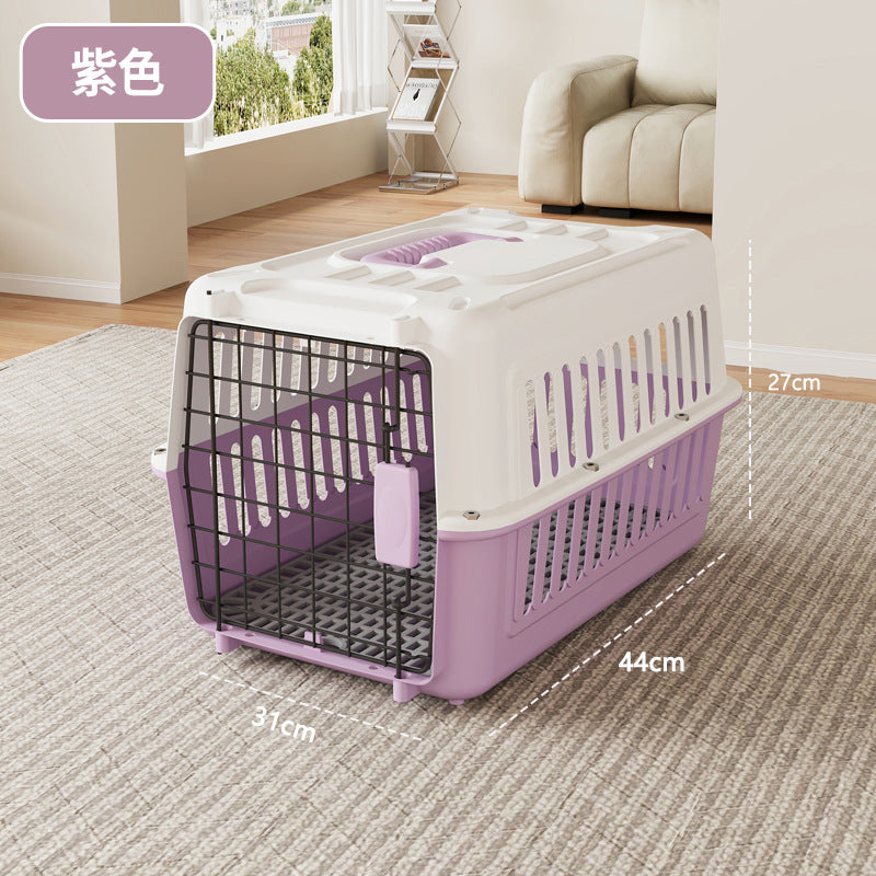 🆕新品上架【梨花瑪雅】🐱🐶萌寵貓咪狗狗中小型寵物運輸航空箱便攜外出(5色)