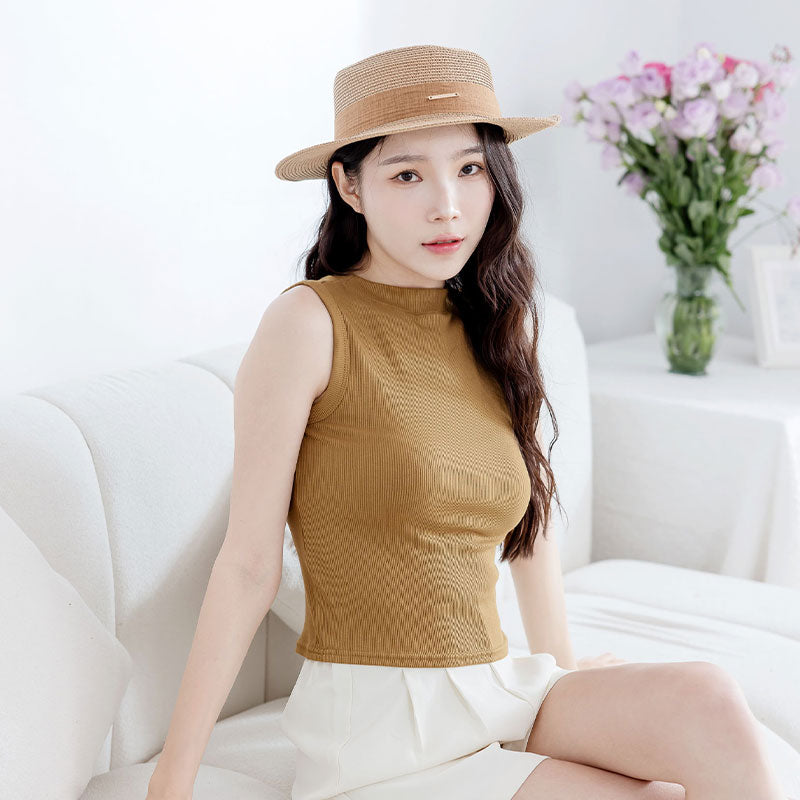 💖新品上架【梨花瑪雅】實拍選品氣質百搭圓領完美包覆羅紋背心