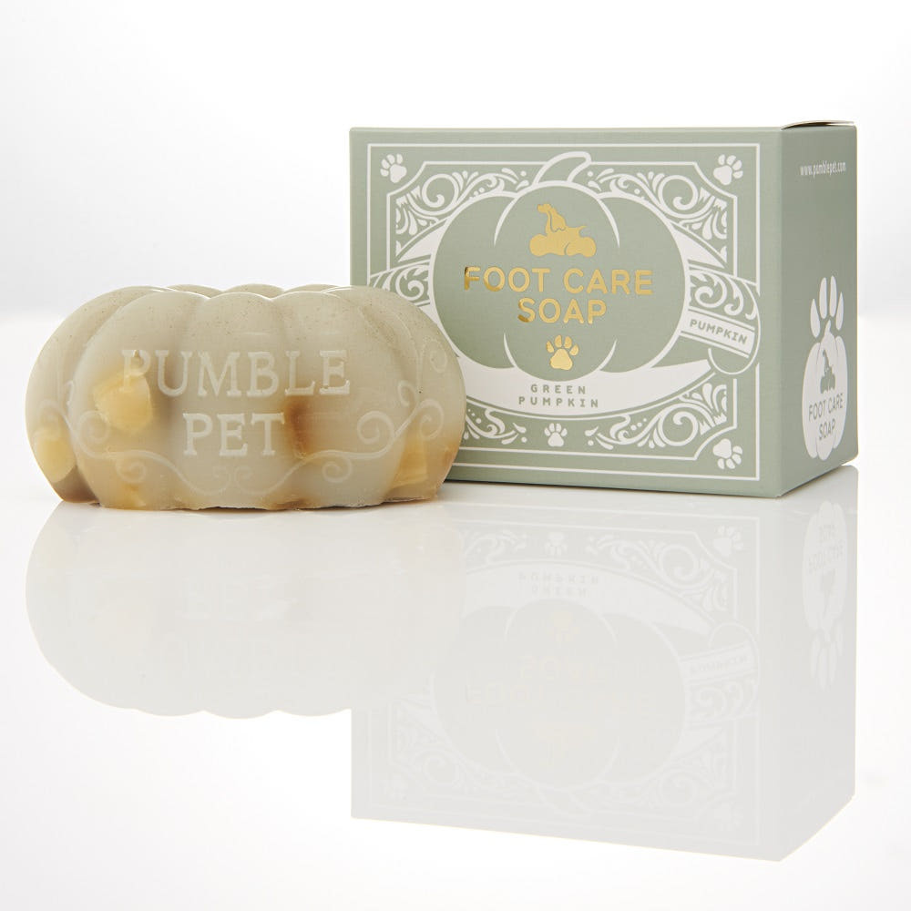 💜新品上架【梨花娘總代理】🫧韓國PUMBLEPET 🌿手工天然精油南瓜綠色礦物泥控油清涼除臭足部清潔皂(犬貓適用)