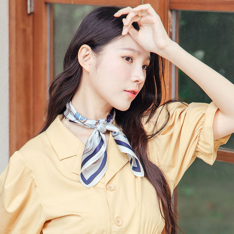 🆕新品上架【梨花瑪雅】💖實拍選品桑蠶絲方巾(四款)