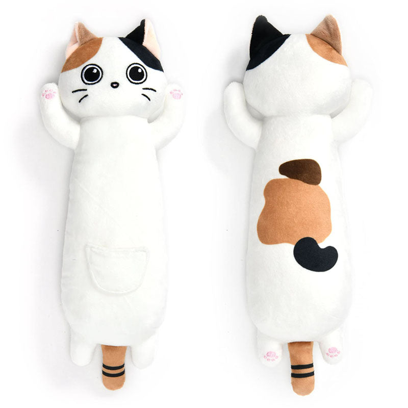新品上架【梨花娘總代理】🐾日本品牌Solgra😽貓咪抱抱踢｜長條抱枕踢踢玩具(6款)