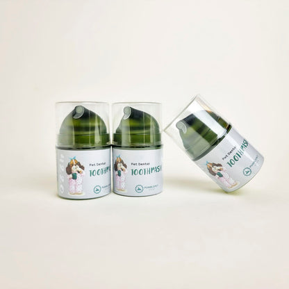 💜新品上架【梨花娘總代理】🫧韓國獸醫推薦PUMBLEPET 🌿市售唯一🙌🏻薄荷清新口腔管理寵物潔齒食品級螺旋藻真空瓶牙膏30g(犬貓適用)