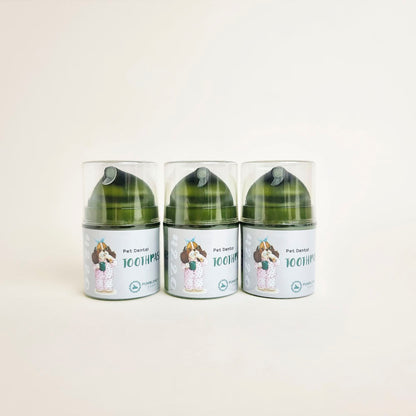 💜新品上架【梨花娘總代理】🫧韓國獸醫推薦PUMBLEPET 🌿市售唯一🙌🏻薄荷清新口腔管理寵物潔齒食品級螺旋藻真空瓶牙膏30g(犬貓適用)