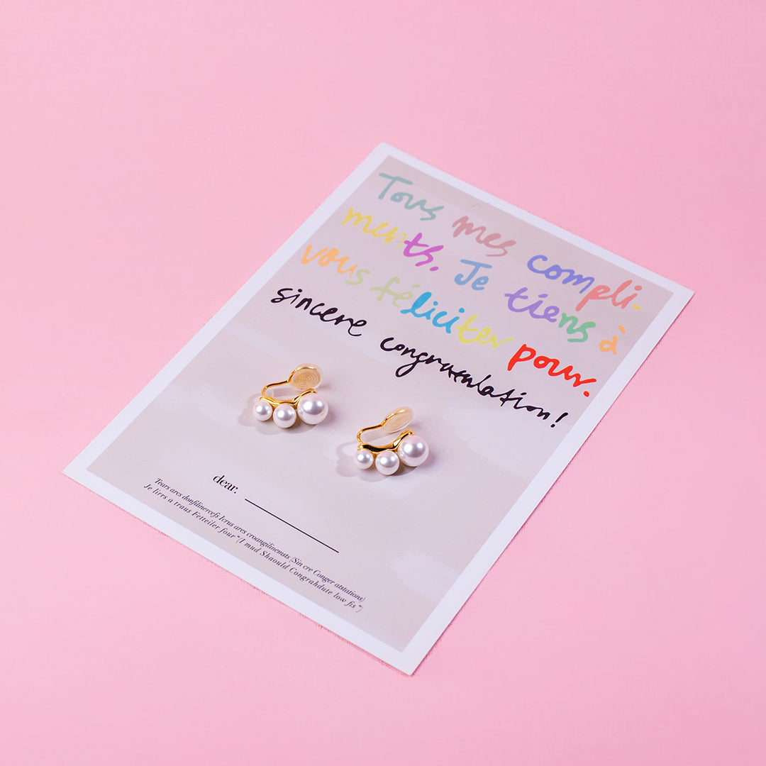 💖新品上架【梨花瑪雅】實拍選品精緻復古珍珠氣質耳飾(針式，夾式)