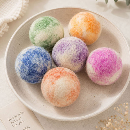 🎀新品上架【LIHUA MAYA】獨家設計🍭專屬毛孩彩虹手工羊毛球糖果罐｜貓狗互動玩具  100%紐西蘭羊毛・職人手工製作(預購7~14工作天)