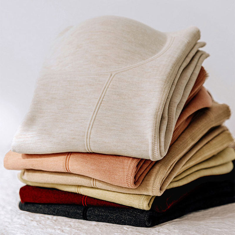 🆕新品上架💖【梨花瑪雅】🔥羊絨蠶絲V領網紗加厚內搭無痕保暖附胸墊塑身背心(6色) 韓國連線