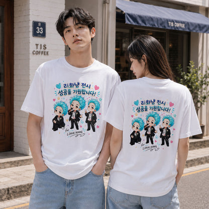 🆕新品上架【梨花娘總代理】💖韓國品牌SWINGSTAR 專屬回憶客製照片 情侶裝 成人純棉T恤(XS~3XL)