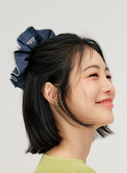 🆕新品上架【梨花娘】💖韓國品牌SATUR 經典百搭｜輕盈系皺褶撞色束髮帶(4色)