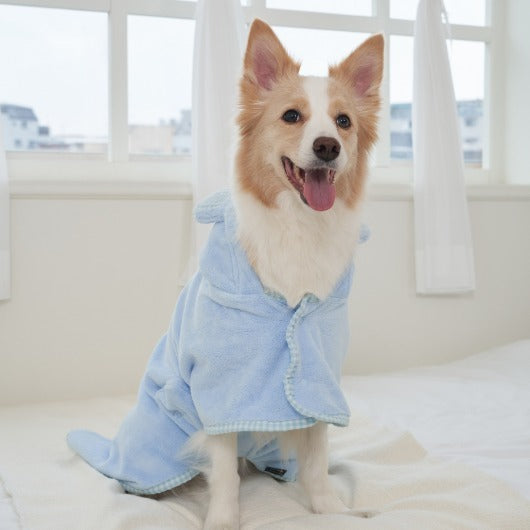 韓國新品上架【梨花娘總代理】🐾BAILEY 🐶秋冬新品 貓犬寵物耳朵造型專用吸水力強寵物浴巾(3色)