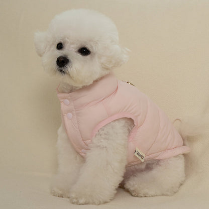 🔥新品上架【梨花娘總代理】🐈‍⬛BAILEY 超輕薄保暖防風腰部可調節兩面可穿搭羽絨棉寵物服(帽子另購3色) 聖誕禮物