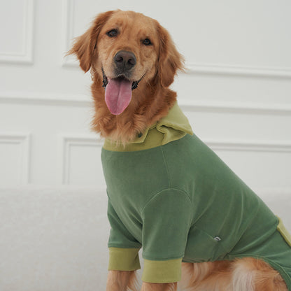 韓國新品上架【梨花娘總代理】🐾BAILEY 🐶秋冬新品 領口釦環設計一件式保暖細絨毛衣寵物服飾(3色)