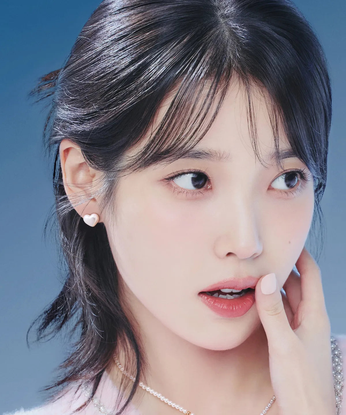 🆕新品上架【梨花娘】💖IU 同款｜韓國輕奢 J.ESTINA．Mariel 復古珍珠心形耳環