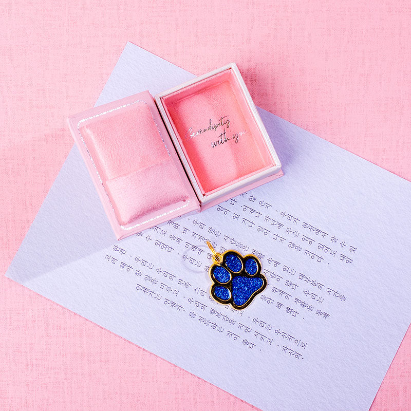 🆕新品上架【梨花瑪雅】🐶防走丟毛孩禮物免費刻印寵物專屬狗爪吊牌(訂製時間約7天左右)(4色)💕
