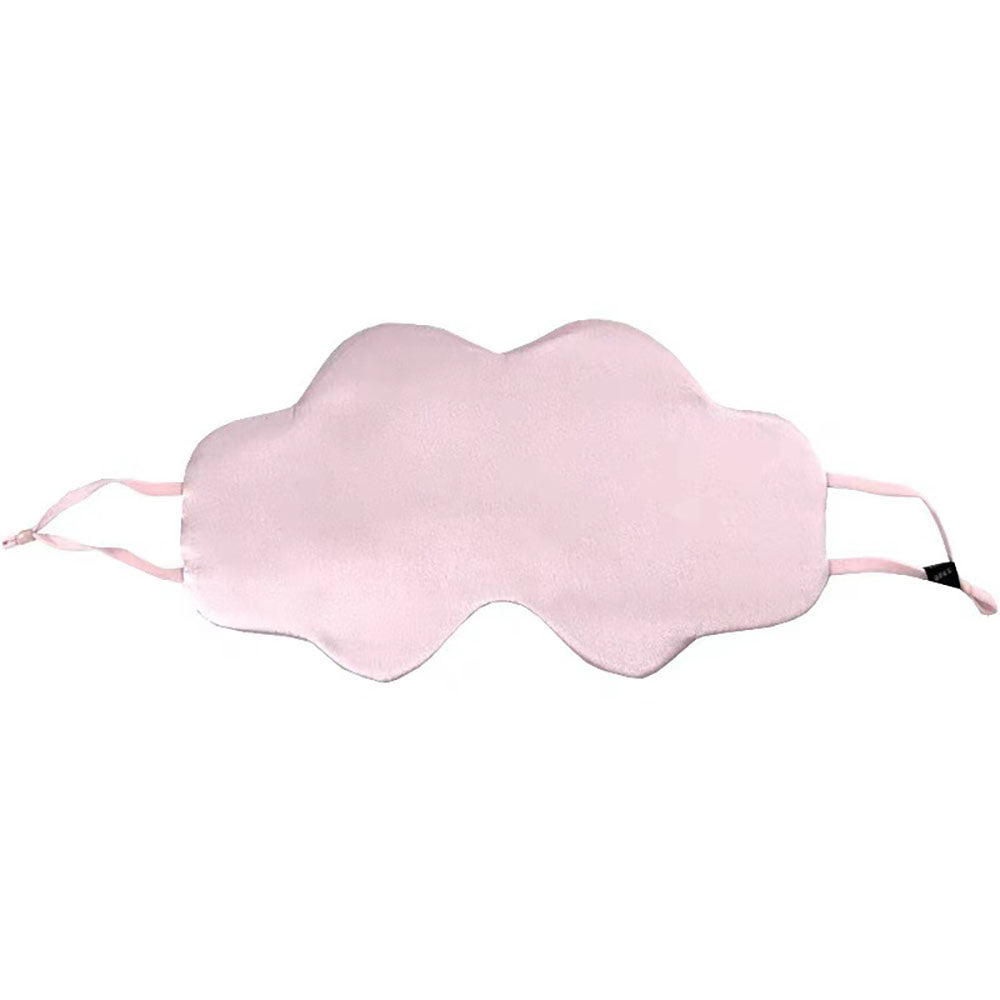 【梨花瑪雅】新品上架🤞選品夏季涼感薄款真絲雲朵睡眠遮光透氣眼罩(三色)