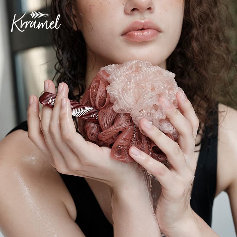 特惠價!!美國 Krramel 質感不散花美式雙色浴球