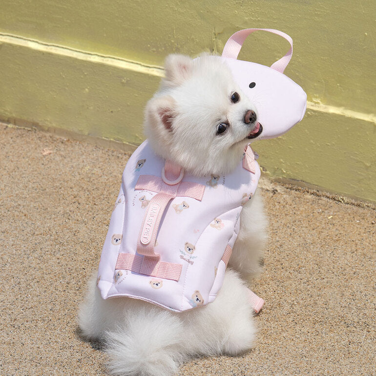 韓國新品上架【梨花娘總代理】🐾BAILEY 🐶夏日高浮力清涼透氣寵物漂浮泳衣(3色)