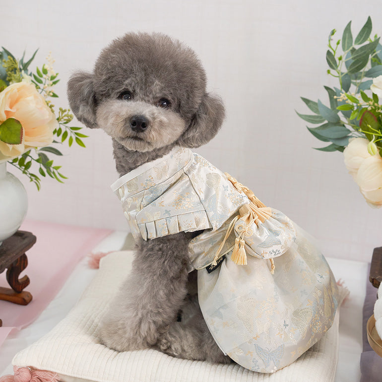 韓國新品上架【梨花娘總代理】🐾BAILEY 🐶韓系流蘇小福袋寵物香香包(2色)