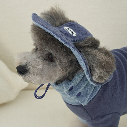 韓國新品上架【梨花娘總代理】🐾BAILEY 🐶秋冬新品 可愛造型遮陽保暖絨毛可調節寵物帽(3色)