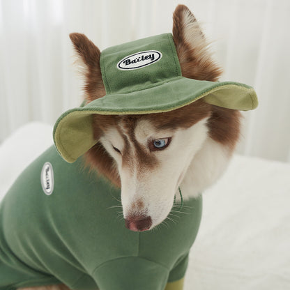 韓國新品上架【梨花娘總代理】🐾BAILEY 🐶秋冬新品 可愛造型遮陽保暖絨毛可調節寵物帽(3色)