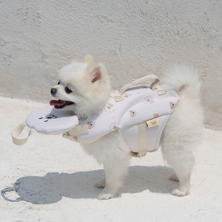韓國新品上架【梨花娘總代理】🐾BAILEY 🐶夏日高浮力清涼透氣寵物漂浮泳衣(3色)