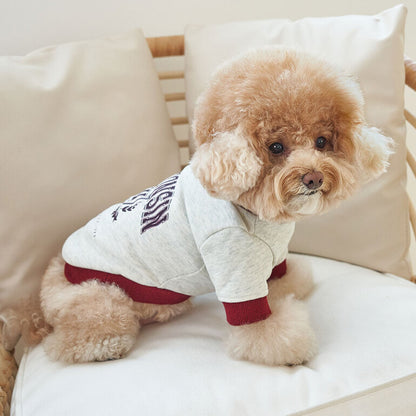 韓國新品上架【梨花娘總代理】🐾BAILEY 🐶秋冬新品 韓系潮流聯名休閒棉質寵物服飾(3色)