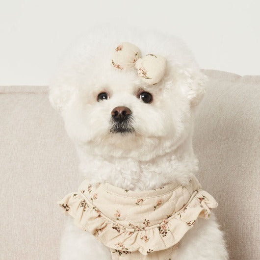 韓國新品上架【梨花娘總代理】🐾BAILEY 🐶韓系甜美可愛蝴蝶結鍛帶寵物髮夾(7色)
