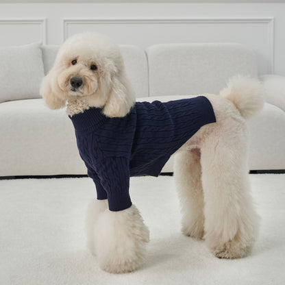 韓國新品上架【梨花娘總代理】🐾BAILEY 🐶秋冬新品 小熊刺繡保暖舒適針織寵物毛衣(5色)