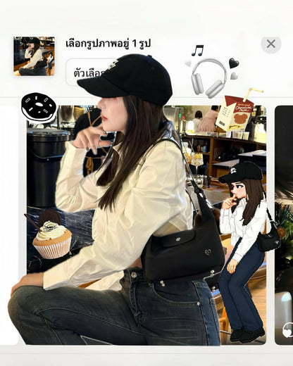 🆕新品上架 IG抖音爆款💕MO-YA😧泰國設計師品牌PONYTWENTYEIGHT法式優雅手提肩斜背包👜百搭時尚