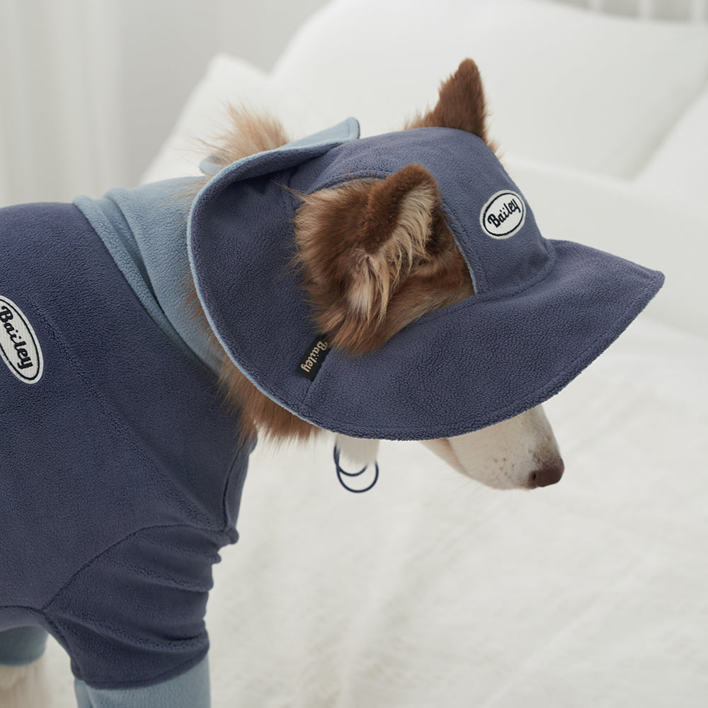 韓國新品上架【梨花娘總代理】🐾BAILEY 🐶秋冬新品 可愛造型遮陽保暖絨毛可調節寵物帽(3色)
