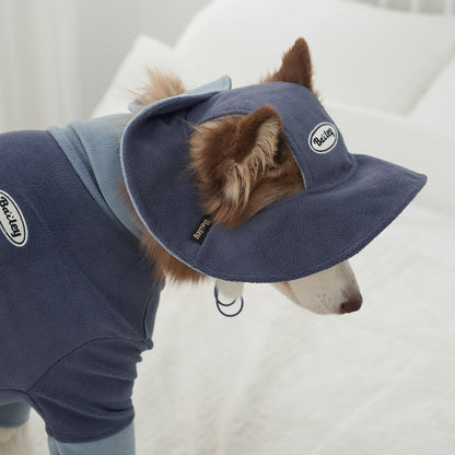 韓國新品上架【梨花娘總代理】🐾BAILEY 🐶秋冬新品 可愛造型遮陽保暖絨毛可調節寵物帽(3色)