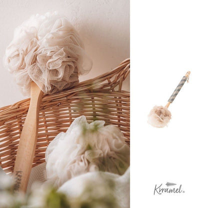 美國 Krramel 漸變長櫸木柄浴花系列 (現貨+預購)