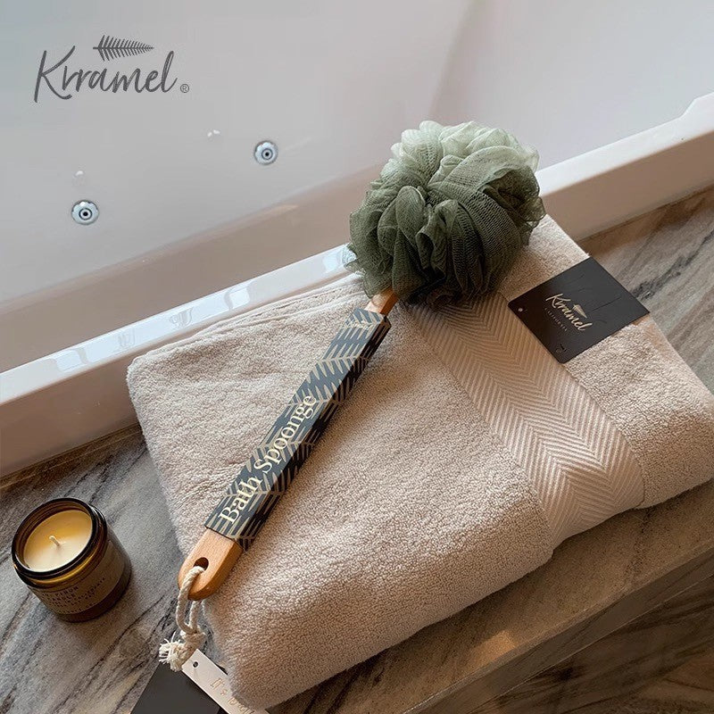 美國 Krramel 漸變長櫸木柄浴花系列 (現貨+預購)